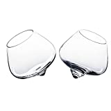 Normann Copenhagen 120950 Copas de licor, Vidrio, Diámetro 8,5 cm, 15 cl, Juego de 2